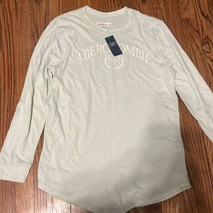 Sage green Abercrombie long sleeve